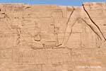 Pylon do eixo real, templo de Karnak, Egipto.