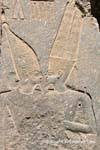 História de amor gravada para sempre, templo de Karnak, Egipto.