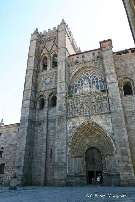 Portada de Ramos, Catedral Avila - Espanha