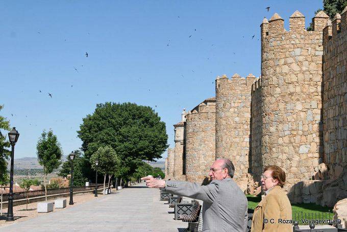 Ávila, passe dos Muros - Espanha