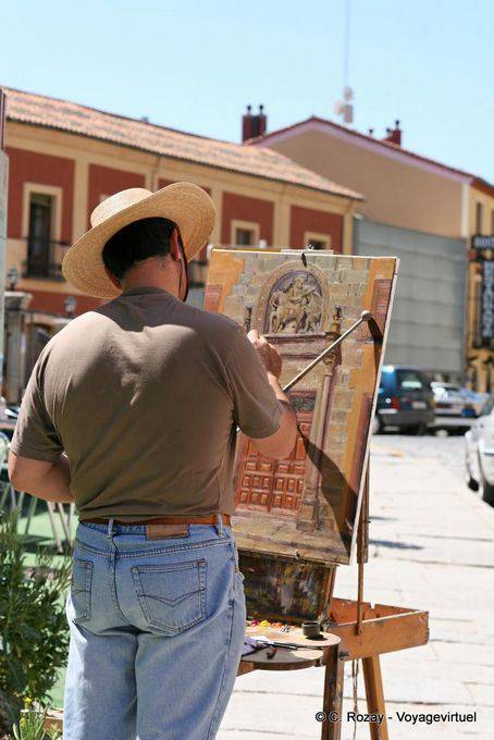 Artista de Rua, Ávila - Espanha