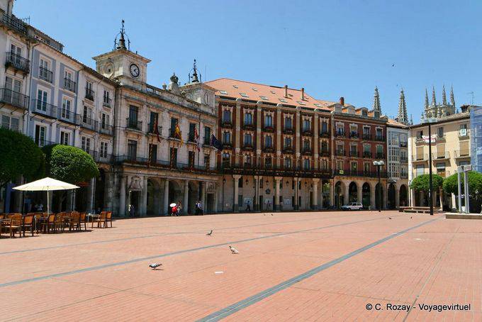 Ayuntamiento de Burgos, Plaza Mayor - Espanha