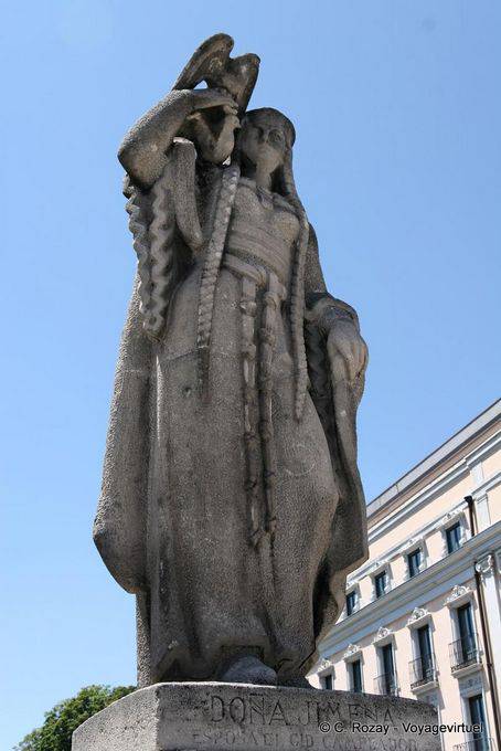 Burgos, Dona Jimena (Estátua de Chimene) - Espanha