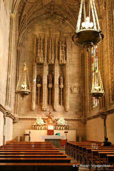 Capilla de Santiago, a Catedral de León - Espanha
