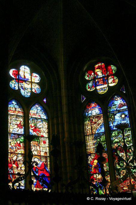Janelas da Girola, Catedral León - Espanha