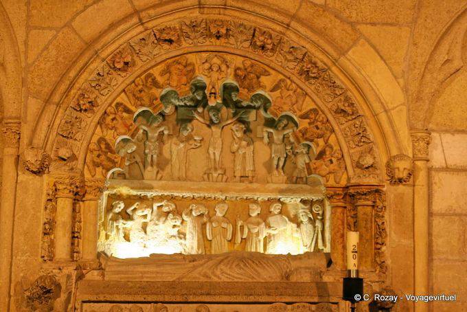 Tomb del obispo don Rodrigo, Catedral de León - Espanha