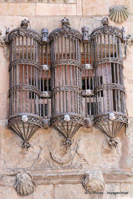 Ferragens de arte, Casa de las Conchas, Salamanca - Espanha