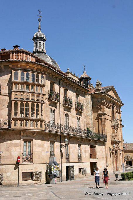 Arquitetura complexa, Calle Rua Mayor, Salamanca - Espanha