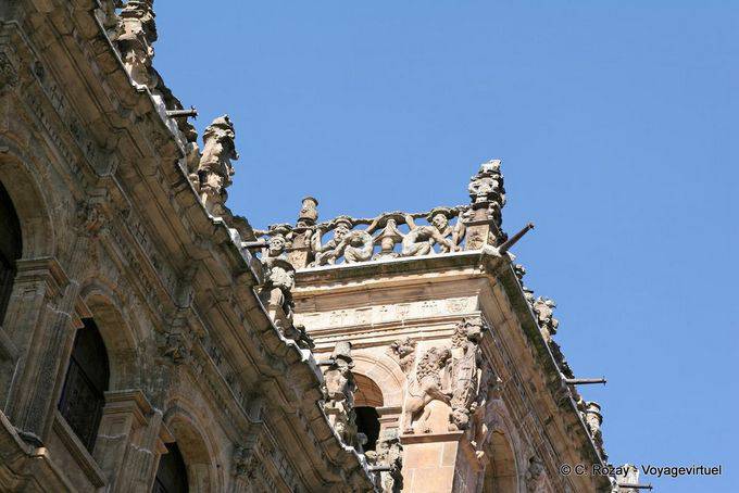 Palacio trilhos Monterey Plaza Agustinas, Salamanca - Espanha
