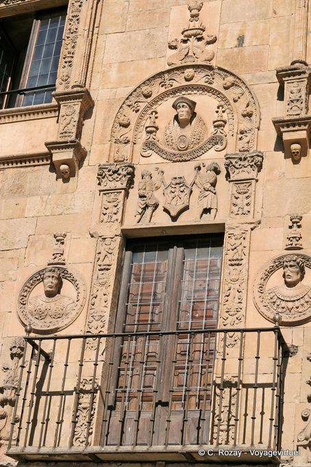 Varanda da Casa de las Muertes, Salamanca - Espanha