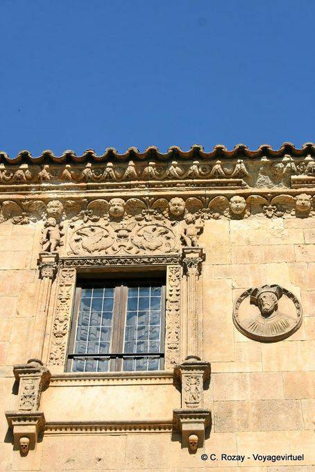 Juan arquitetura plateresque de Álava, Casa de las Muertes, Salamanca - Espanha