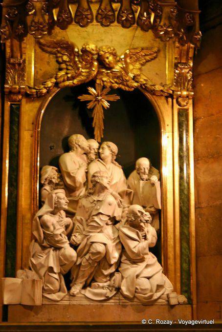 Santiago e seus convertidos, Capela de Nossa Senhora do Pilar, Zaragoza - Espanha