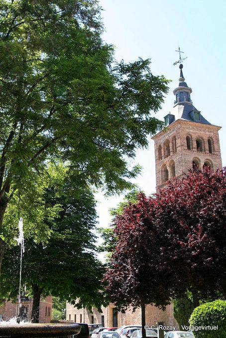 Torre sineira da Iglesia San Esteban, Segovia - Espanha