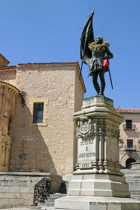 Estátua de Juan Bravo, Segovia - Espanha