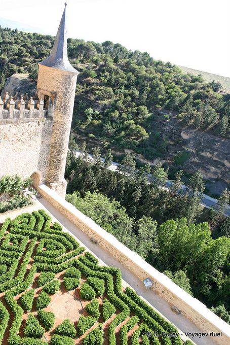 Jardins do Alcazar, Segovia - Espanha