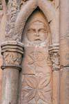 Construtor de humor, a Catedral de León, Espanha.