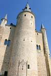 Torre Norte do Alcazar de Segovia, Espanha.