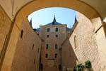 Pátio do Alcázar de Segóvia, Espanha.