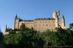 Fachada do Alcazar de Segóvia, Espanha.
