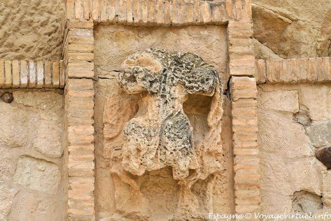 Vestígios arqueológicos romanos, Castillo de Santa Barbara, Alicante - Espanha