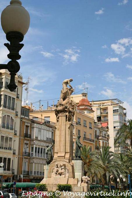 Alicante, Plaza Canalejas - Espanha