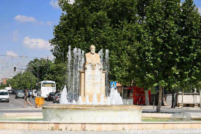 Estátua de Santiago Rusinol, Aranjuez - Espanha
