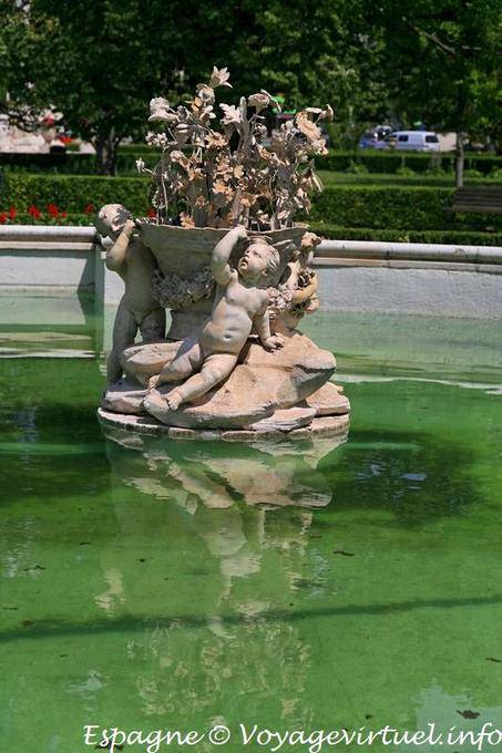 Querubins Pedra, Fuente de Ceres, Jardin del Parterre, Aranjuez - Espanha