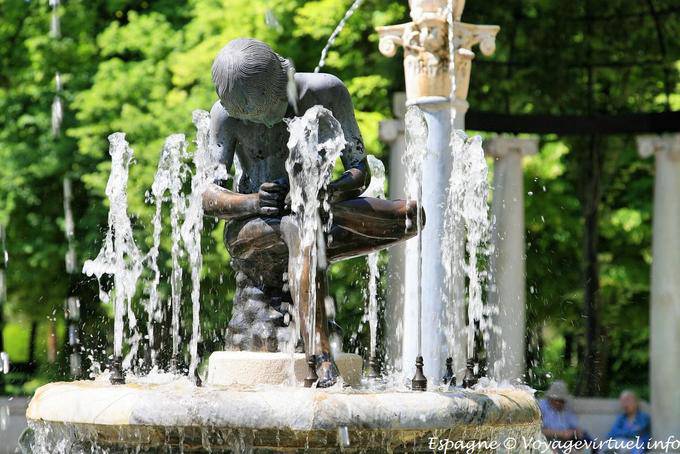 Fuente del Niño de la Espina, Jardin del Parterre, Aranjuez - Espanha