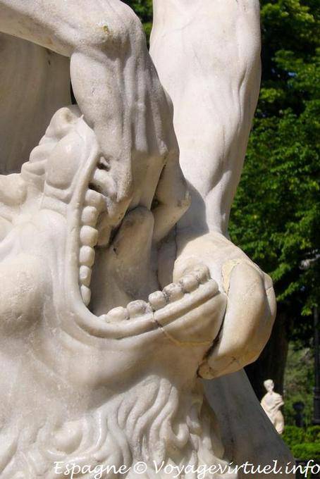 Marble mão Jardin del Rey Aranjuez - Espanha
