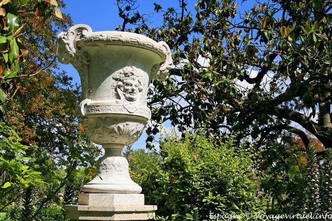 Aranjuez, pot cabeça no Jardin del Parterre - Espanha