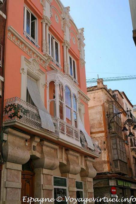 Cartagena, em forma de pastelaria casa - Espanha