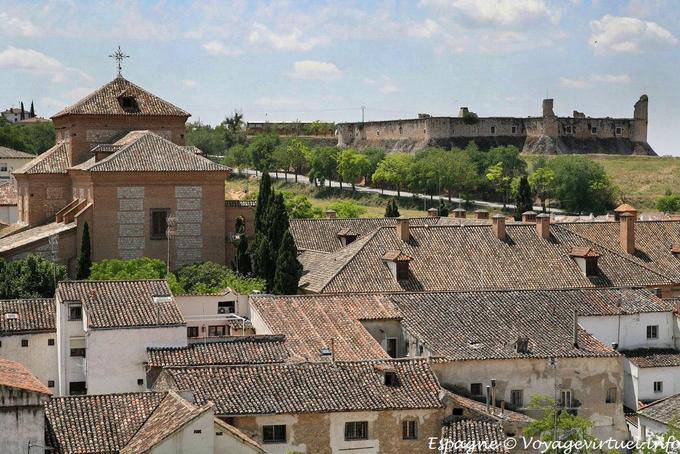 Chinchon, Château-Fort ruínas - Espanha