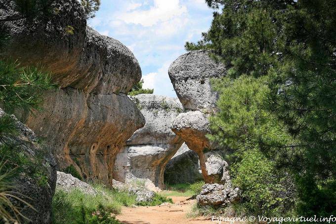Ciudad Encantada, Passagem, Valdecabras - Espanha