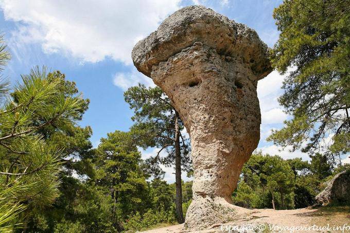 Ciudad Encantada, Valdecabras, cogumelo gigante - Espanha