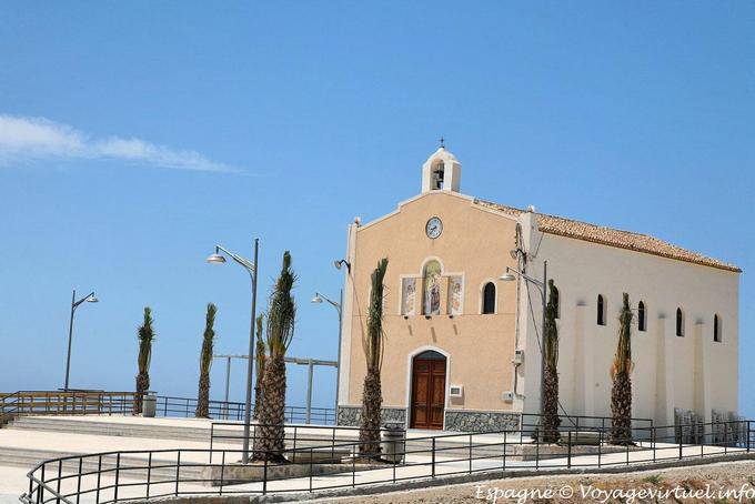 Costa Cálida, pequena capela à beira-mar - Espanha