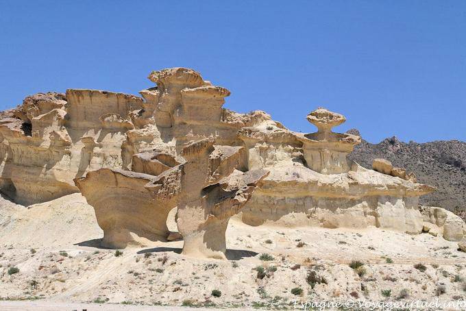 Costa Cálida, esculturas naturais - Espanha
