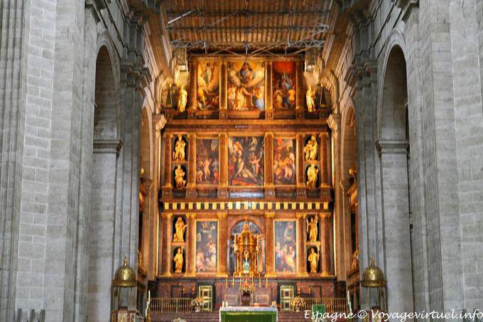 Escorial, o altar da Basílica proibido imagem difusa - Espanha