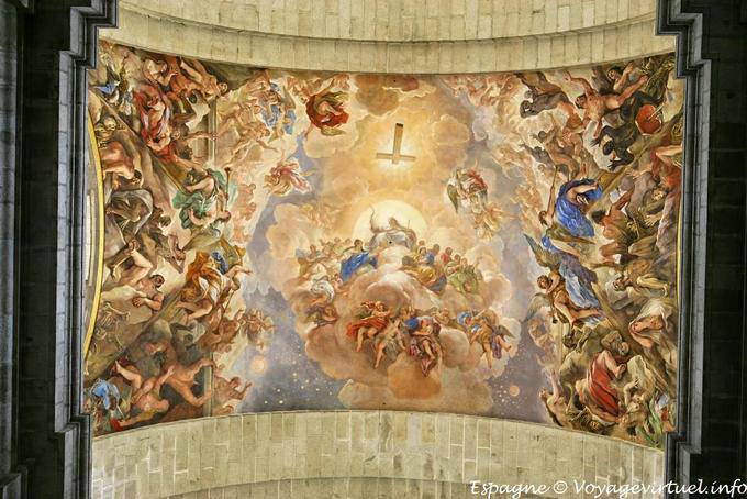 Escorial, Boveda Frescos da Basílica - Espanha