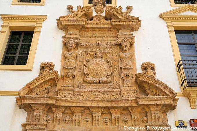 Lorca, detalhe da fachada do Museu Arqueológico - Espanha