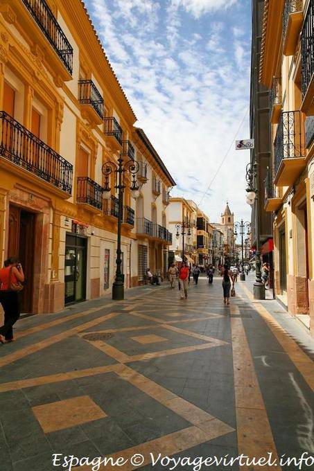Lorca, rua principal - Espanha