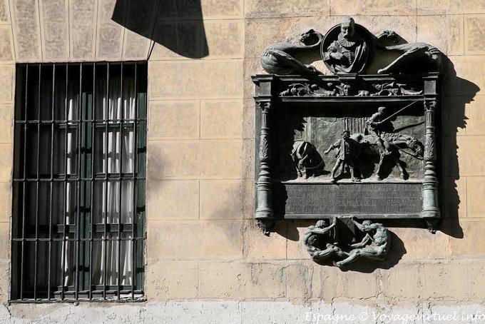 Madrid Calle Atocha, Don Quixote San Sebastian - Espanha