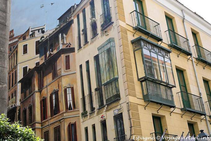 Trompe-l'oeil, Calle Mayor, Madrid - Espanha
