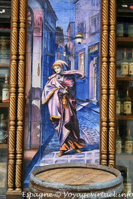 Azulejos de la Bodega, Carrera San Jeronimo, Madrid - Espanha