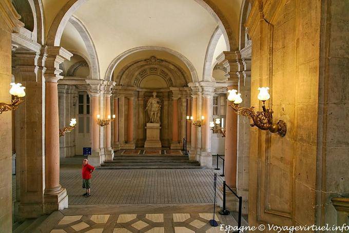 Dentro do palácio, Palacio Real, Madrid - Espanha