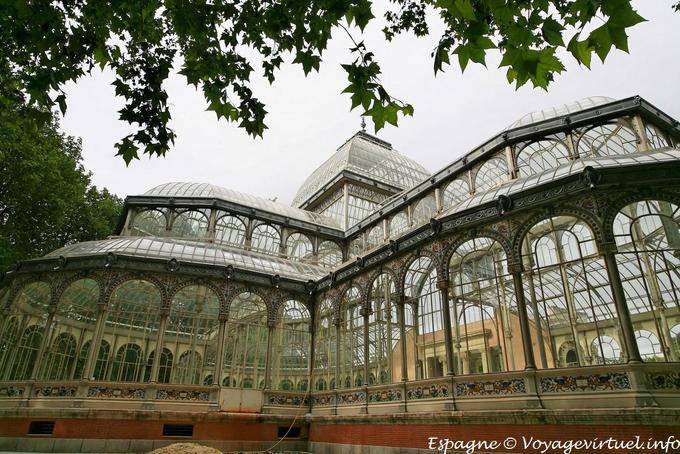 Madrid, Parque del Buen Retiro, Crystal Palace - Espanha