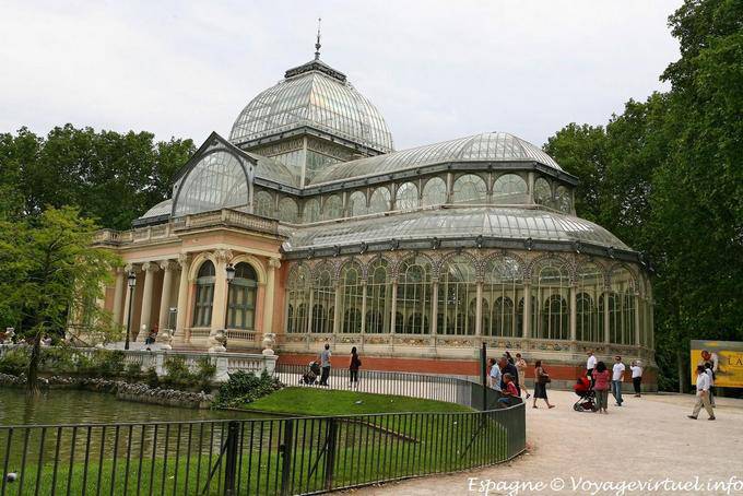 Madrid, Parque del Buen Retiro, Palacio de Cristal - Espanha