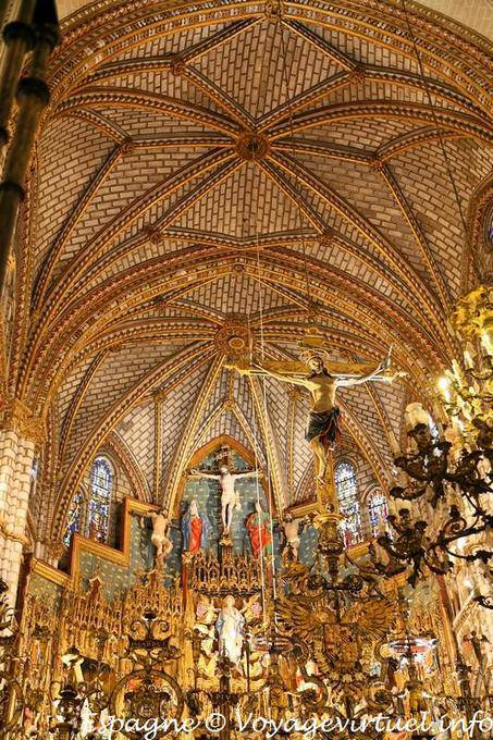 Catedral de Toledo abóbada da Capilla Mayor - Espanha