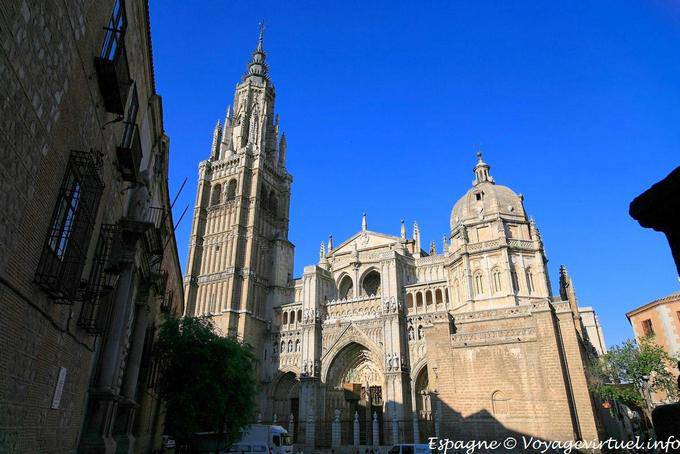 Catedral de Toledo, vista de Trinidad - Espanha