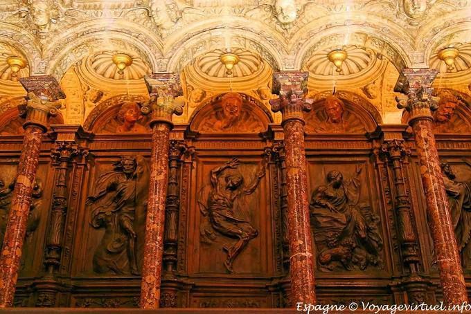 Catedral de Toledo, rica decoração - Espanha