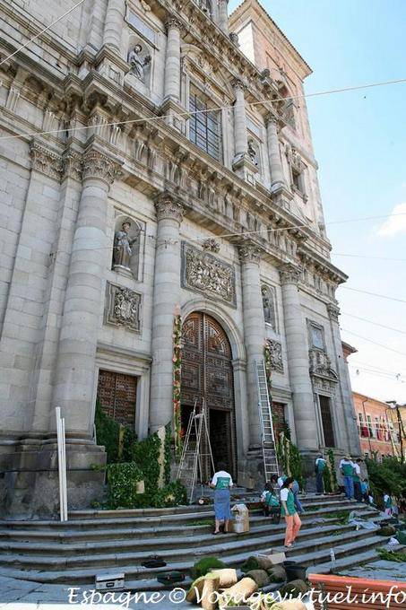 Toledo fachada da igreja Los Jesuitas - Espanha